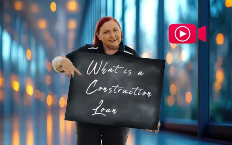 What is a construction loan